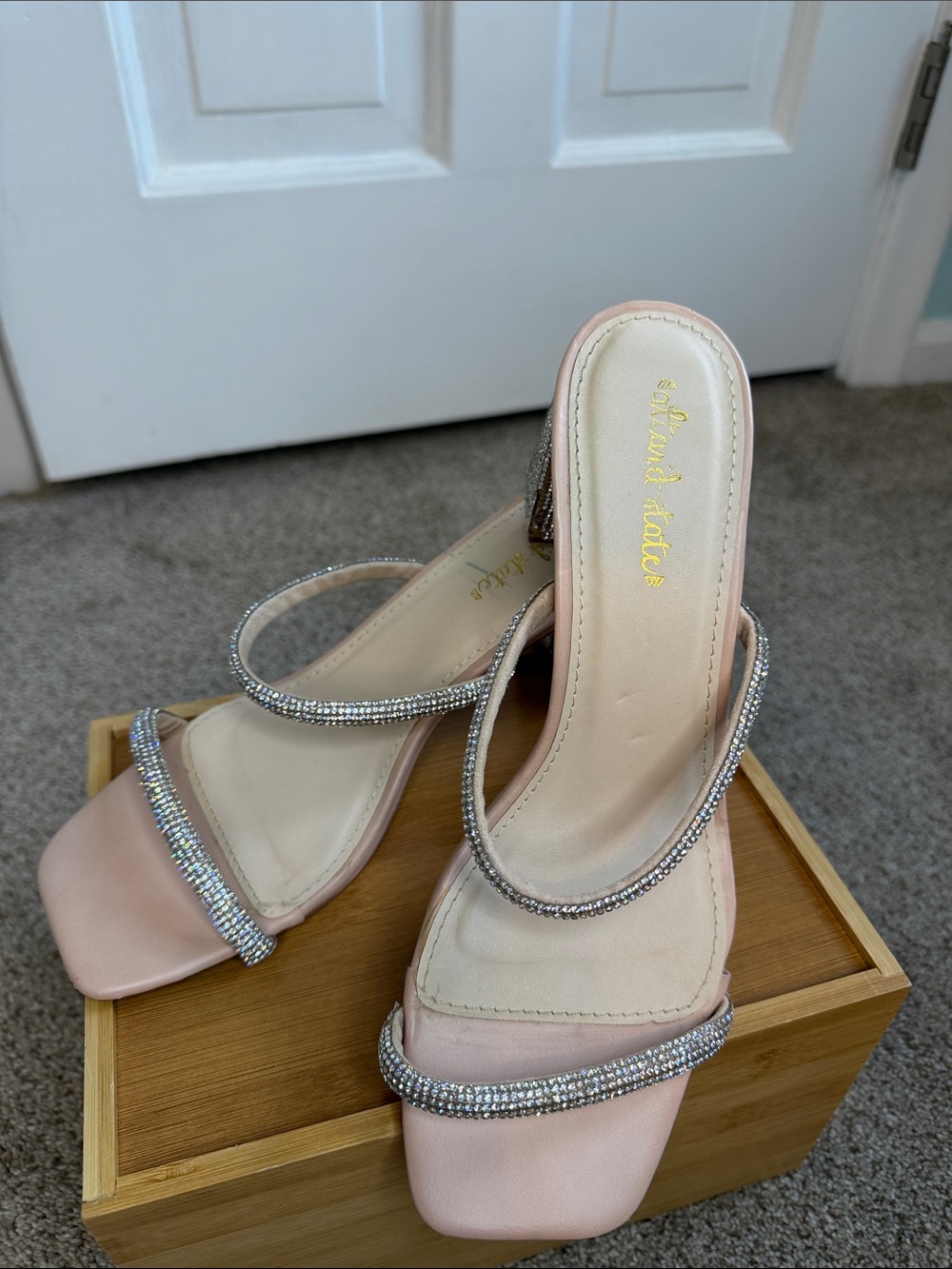 Altar'd State Rhinestone Formal Heel